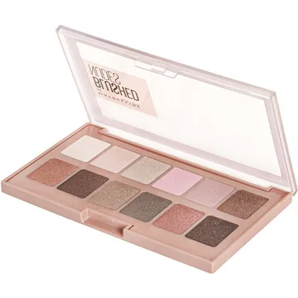 Maybelline New York The Blushed Nudes Lidschatten Palette Lidschattenpalette 12g Maybelline New York The Blushed Nudes Lidschatten Palette Lidschattenpalette 12g