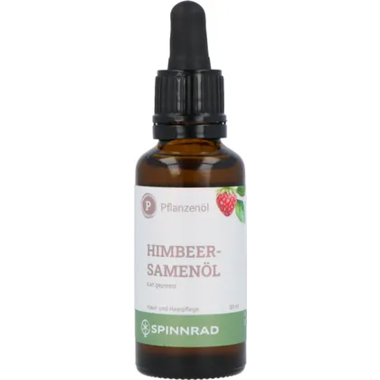 Spinnrad Himbeersamenöl, kalt gepresst 30 ml Spinnrad Himbeersamenöl, kalt gepresst 30 ml