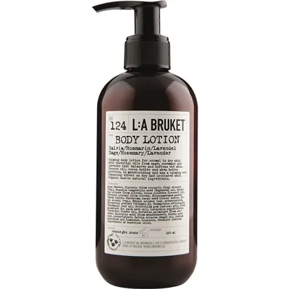 L:A Bruket No. 124 Body Lotion Sage/Rosemary/Lavender 240 ml Cosmos Natural certified L:A Bruket No. 124 Body Lotion Sage/Rosemary/Lavender 240 ml Cosmos Natural certified