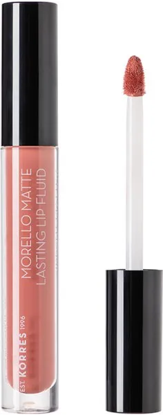 Korres Morello Matte Lasting Lip Fluid 06 Romantic Nude 3,4 ml Korres Morello Matte Lasting Lip Fluid 06 Romantic Nude 3,4 ml