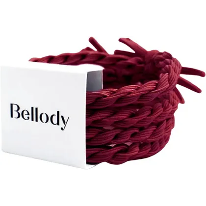 Bellody® Original Haargummis (4 Stück – Bordeaux Red) Bellody® Original Haargummis (4 Stück – Bordeaux Red)