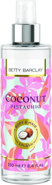 Betty Barclay Coconut & Pistachio Body & Hair Splash 250 ml Betty Barclay Coconut & Pistachio Body & Hair Splash 250 ml