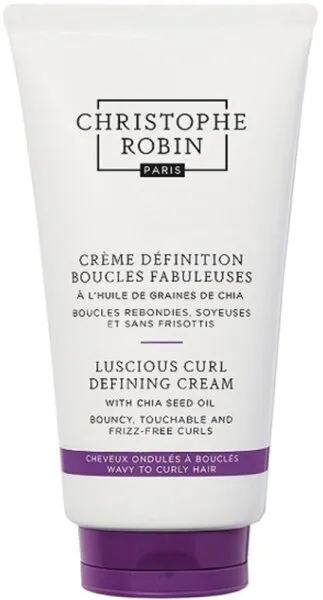 Christophe Robin Luscious Curl Defining Cream With Chia Seed Oil 150 ml Christophe Robin Luscious Curl Defining Cream With Chia Seed Oil 150 ml