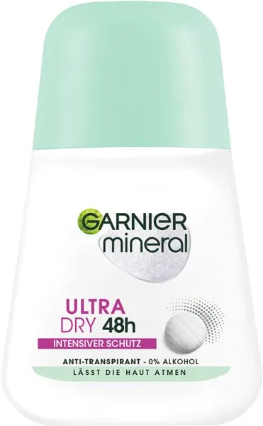 Garnier Mineral Ultra Dry 48h Roll-On Anti-Transpirant Deo Roll-On 50ml Garnier Mineral Ultra Dry 48h Roll-On Anti-Transpirant Deo Roll-On 50ml