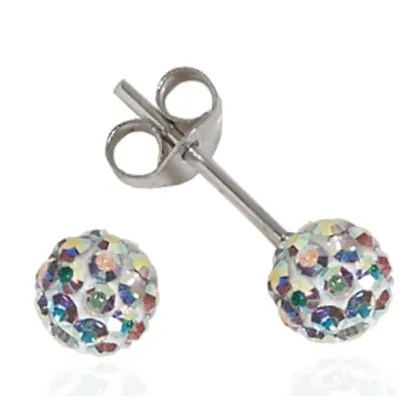 Impala Ohrstecker Kugel 5 mm aurore boreale Impala Ohrstecker Kugel 5 mm aurore boreale