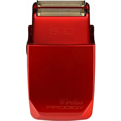 Stylecraft Prodigy Red Professioneller Doppelfolienrasierer mit kabelloser Ladetechnik Red Stylecraft Prodigy Red Professioneller Doppelfolienrasierer mit kabelloser Ladetechnik Red
