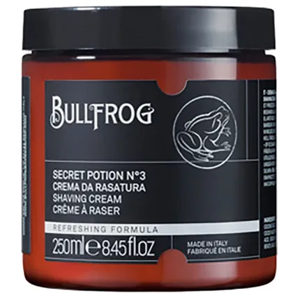 Bullfrog Shaving Cream Secret Potion N.3 Refreshing 250 ml Bullfrog Shaving Cream Secret Potion N.3 Refreshing 250 ml