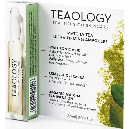TEAOLOGY Face Care Matcha Tea Ultra Firming Ampoules 1 x 2,5 ml TEAOLOGY Face Care Matcha Tea Ultra Firming Ampoules 1 x 2,5 ml