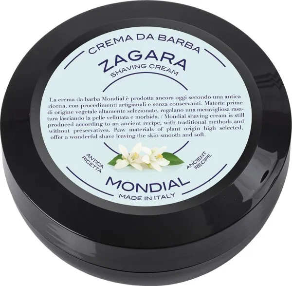 Mondial Luxury Shaving Cream Travel Pack 75 ml Zagara Mondial Luxury Shaving Cream Travel Pack 75 ml Zagara