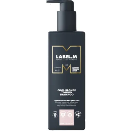 Label.M Cool Blonde Toning Shampoo 300 ml Label.M Cool Blonde Toning Shampoo 300 ml