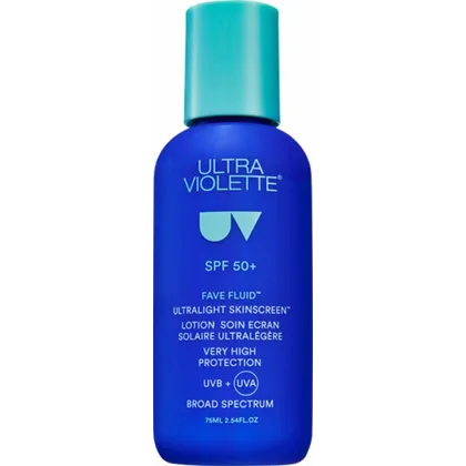 Ultra Violette Fave Fluid SPF50+ Lightweight Fragrance-Free Skinscreen 75 ml Ultra Violette Fave Fluid SPF50+ Lightweight Fragrance-Free Skinscreen 75 ml