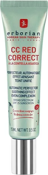 Erborian CC Red Correct Créme High Definition Skin Perfector SPF25 15 ml Erborian CC Red Correct Créme High Definition Skin Perfector SPF25 15 ml