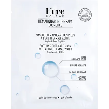 Kure Bazaar Masque Soin Apaisant Des Pieds à l’Eau Thermale Active 1 Stk. Kure Bazaar Masque Soin Apaisant Des Pieds à l’Eau Thermale Active 1 Stk.