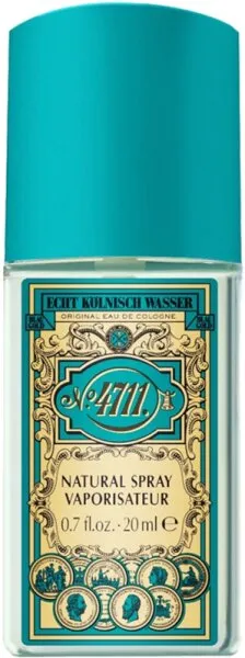 4711 Echt Kölnisch Wasser Eau de Cologne (EdC) Natural Spray 20 ml 4711 Echt Kölnisch Wasser Eau de Cologne (EdC) Natural Spray 20 ml