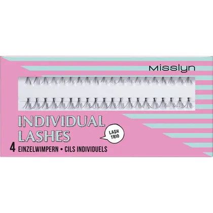 Misslyn Einzelwimpern Nr. 4 – 3 Längen Wimpern Misslyn Einzelwimpern Nr. 4 – 3 Längen Wimpern