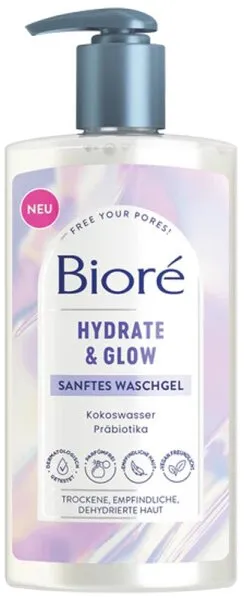 Bioré Hydrate & Glow Sanftes Waschgel 200 ml Bioré Hydrate & Glow Sanftes Waschgel 200 ml