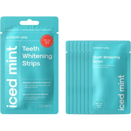 Smilepen Pop Teeth Whitening Strips Iced Mint Smilepen Pop Teeth Whitening Strips Iced Mint