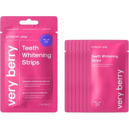 Smilepen Pop Teeth Whitening Strips Very Berry Smilepen Pop Teeth Whitening Strips Very Berry
