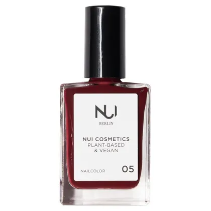 NUI Cosmetics Natural & Vegan Nailcolor 14 ml Dark Red NUI Cosmetics Natural & Vegan Nailcolor 14 ml Dark Red