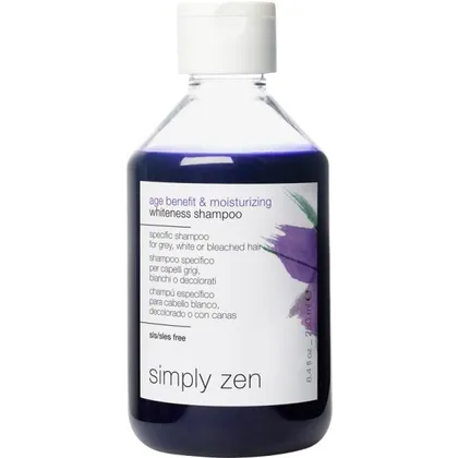 Simply Zen Age Benefit & Moisturizing Whiteness Shampoo 250 ml Simply Zen Age Benefit & Moisturizing Whiteness Shampoo 250 ml
