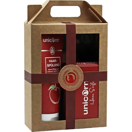 Unicorn Geschenk-Set unicorn Haarseife 100g + Spülung 150ml Unicorn Geschenk-Set unicorn Haarseife 100g + Spülung 150ml