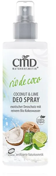 CMD Naturkosmetik Rio de Coco Coconut & Lime Deo Spray 100 ml CMD Naturkosmetik Rio de Coco Coconut & Lime Deo Spray 100 ml