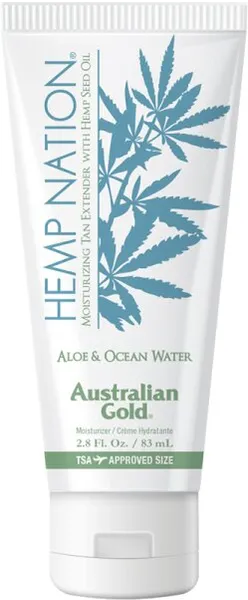 Australian Gold Hemp Nation Aloe & Ocean Water Tan Extender 83 ml Australian Gold Hemp Nation Aloe & Ocean Water Tan Extender 83 ml
