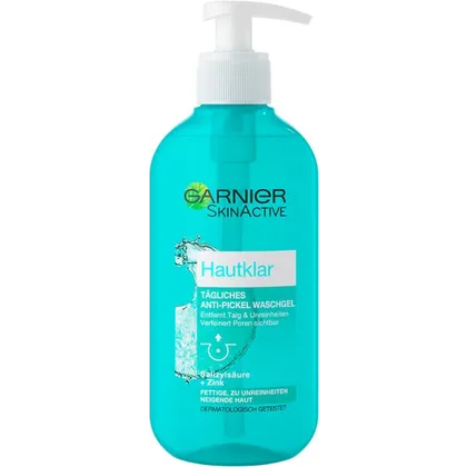 Garnier Hautklar Tägliches Waschgel Anti Pickel Gesichtsreinigungsgel 200ml Garnier Hautklar Tägliches Waschgel Anti Pickel Gesichtsreinigungsgel 200ml