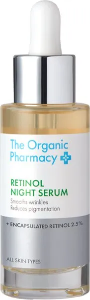 The Organic Pharmacy Retinol Night Serum2,5 % Anti Aging 30 ml The Organic Pharmacy Retinol Night Serum2,5 % Anti Aging 30 ml