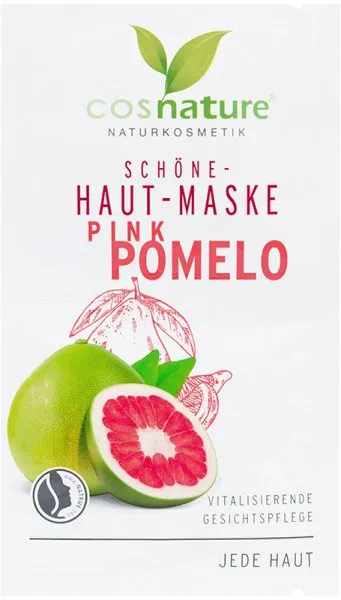 Cosnature Schöne-Haut-Maske Pink Pomelo 2 Anwendungen Cosnature Schöne-Haut-Maske Pink Pomelo 2 Anwendungen
