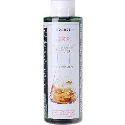 Korres Cystine & Glycoproteins Shampoo gegen Haarausfall für Frauen 250 ml Korres Cystine & Glycoproteins Shampoo gegen Haarausfall für Frauen 250 ml