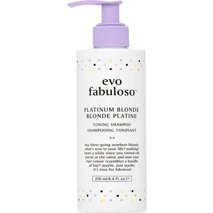 Evo Hair Fabuloso Platinum Blonde Toning Shampoo 250 ml Evo Hair Fabuloso Platinum Blonde Toning Shampoo 250 ml
