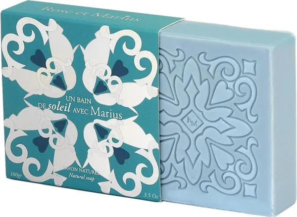 Rose et Marius Un Bain de Soleil avec Marius Stückseife 100 g Rose et Marius Un Bain de Soleil avec Marius Stückseife 100 g