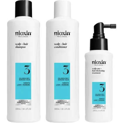 Nioxin System 3 KIT 300 ml +300 ml +100 ml Nioxin System 3 KIT 300 ml +300 ml +100 ml