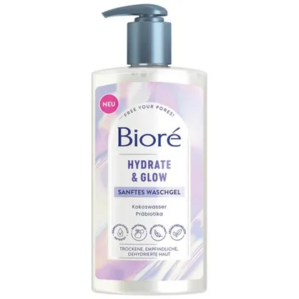 Bioré Hydrate & Glow Sanftes Waschgel 200 ml Bioré Hydrate & Glow Sanftes Waschgel 200 ml