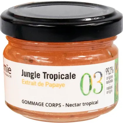 Académie Body Jungle Tropicale – Gommage Corps Nectar Tropical 60 ml Académie Body Jungle Tropicale – Gommage Corps Nectar Tropical 60 ml