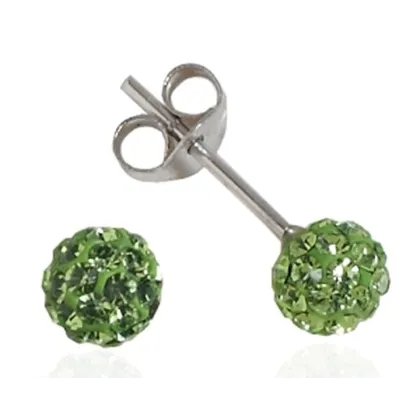 Impala Ohrstecker Kugel 5 mm peridot Impala Ohrstecker Kugel 5 mm peridot