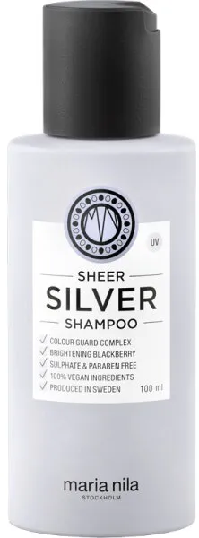 Maria Nila Sheer Silver Shampoo 100 ml Maria Nila Sheer Silver Shampoo 100 ml