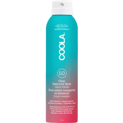 Coola Classic SPF 50 Body Spray Guave Mango 177 ml Coola Classic SPF 50 Body Spray Guave Mango 177 ml