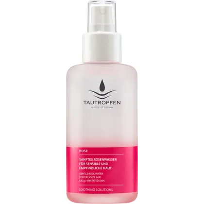 Tautropfen Rose Soothing Solutions Sanftes Rosenwasser für sensible und empfindliche Haut, 100 ml Tautropfen Rose Soothing Solutions Sanftes Rosenwasser für sensible und empfindliche Haut, 100 ml