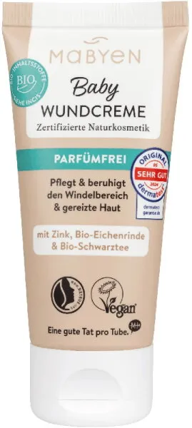 Mabyen Baby Wundschutzcreme 50 ml Mabyen Baby Wundschutzcreme 50 ml