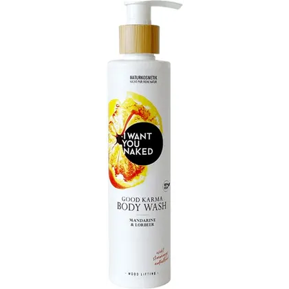 I Want You Naked Good Karma Body Wash Mandarine & Lorbeer 250 ml I Want You Naked Good Karma Body Wash Mandarine & Lorbeer 250 ml