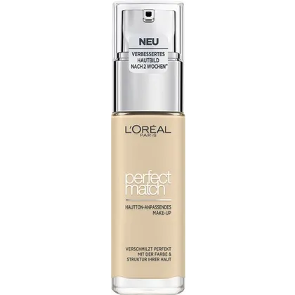 L’Oréal Paris Perfect Match Make-Up 1.D/1.W Golden Ivory Foundation 30ml L’Oréal Paris Perfect Match Make-Up 1.D/1.W Golden Ivory Foundation 30ml
