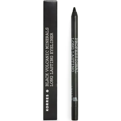 Korres Black Volcanic Minerals Long Lasting Eyeliner Black 1,2 ml Korres Black Volcanic Minerals Long Lasting Eyeliner Black 1,2 ml