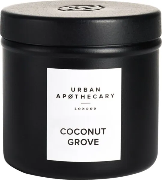 Urban Apothecary Luxury Iron Travel Candle – Coconut Grove 175 g Urban Apothecary Luxury Iron Travel Candle – Coconut Grove 175 g