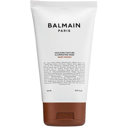 Balmain Hair Couture Couleurs Couture Illuminating Mask 150 ml Warm Brown Balmain Hair Couture Couleurs Couture Illuminating Mask 150 ml Warm Brown