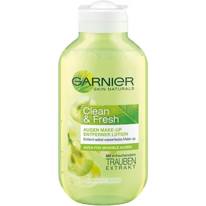 Garnier Skin Naturals Clean & Fresh Augen Make-up Entferner Lotion Reinigungslotion 125ml Garnier Skin Naturals Clean & Fresh Augen Make-up Entferner Lotion Reinigungslotion 125ml
