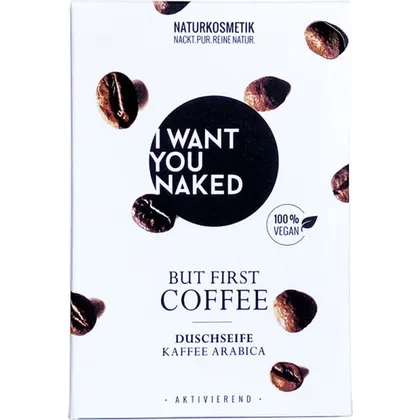 I Want You Naked Duschseife But First Coffee Kaffee & Mandelöl 100 g I Want You Naked Duschseife But First Coffee Kaffee & Mandelöl 100 g