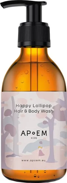 APoEM Happy Lollypop Hair & Body Wash 250 ml APoEM Happy Lollypop Hair & Body Wash 250 ml