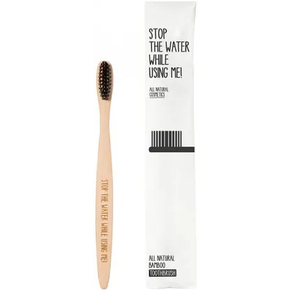 Stop The Water While Using Me! Bamboo Toothbrush Stop The Water While Using Me! Bamboo Toothbrush